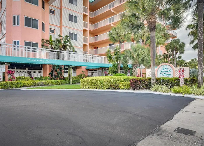 Steps To Beach, Pool Access: Indian Shores Condo