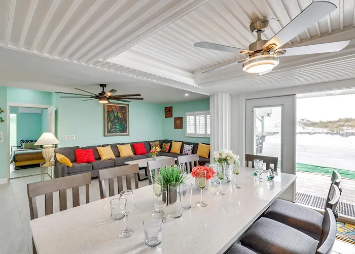 Breezy 'White Sands House' Steps To Gulf Shore!