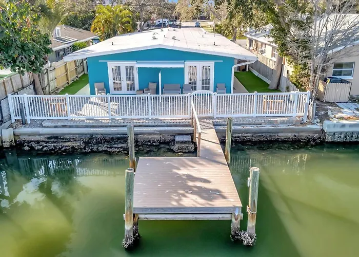 Watefront King Boat Dock & Pets Ok Walk 2 Beach