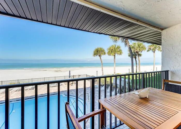 Beachfront! Indian Rocks Beach Condo W/ Balcony