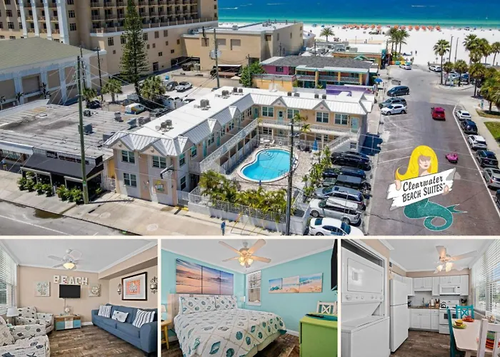 Beach Condo, Heated Pool, Steps To Sand, Clearwater Beach Suites 205