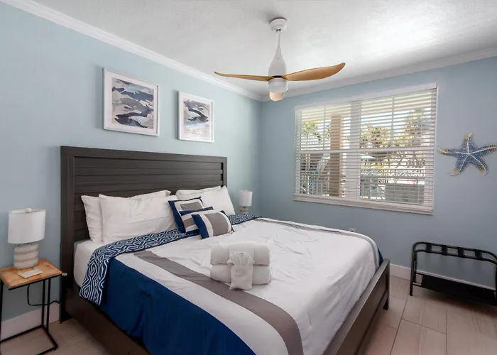 Clearwater Beach Suites #103 | Ground Floor + Heated Pool + Walk To The Beach!